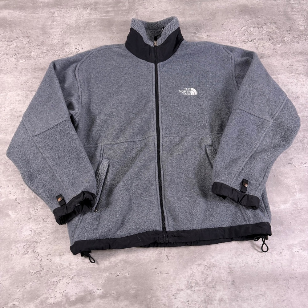 vintage the north face denali fleece jacket boxy womens medium